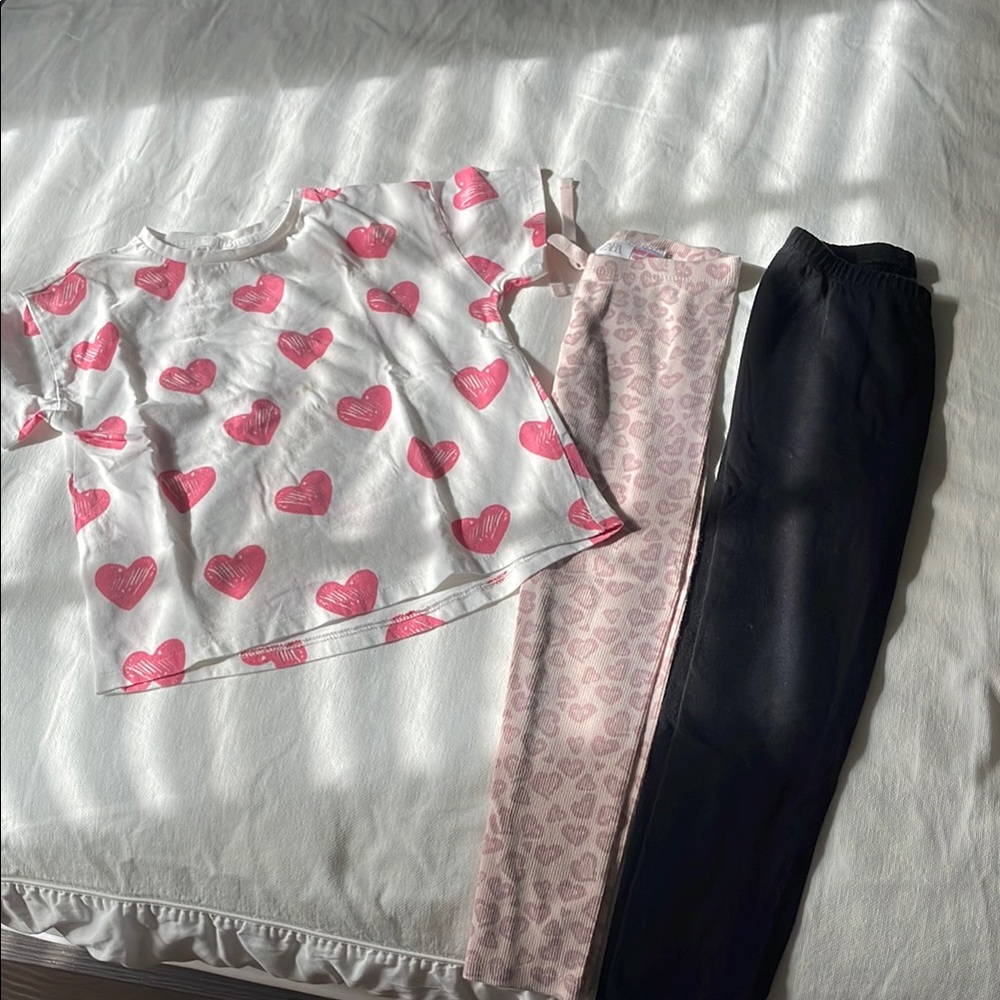 Heart Print Kids Set